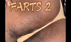 Sniff My FARTS 2: Hairy Ebony Fart Fetish 4K