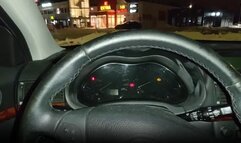 Sarah - Public Car Struggle At a Fast Food Parking Lot