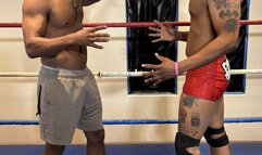 Men's Wrestling - Kiss My Ass Match: Romeo v Sparkles