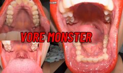 Becoming the Vore Monster POV
