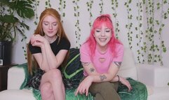 2 girls watch you fuck your ass