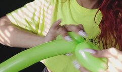 Good Girl Clown Makes a Perfect Balloon Dogâ€¦ Then Loses Control