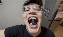 (Pov Shrunken) Giant man humiliates you and shrinks you