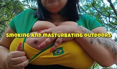 Smoking and masturbating outdoors by Turbinada Full Version
