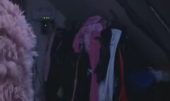 Slut mistress smoking a long cig