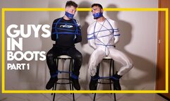 Guys in Boots - Part 1 (1080p) Gay Bondage - Gay Domination - Lycra - Boots - Neoprene - Gagged - BDSM