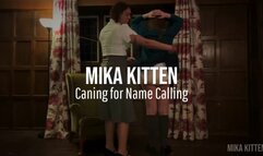 Caning for Name Calling