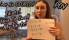 Every wrong Answer! You get a Fart! - POV - Scarlett Fey - 2024 Original