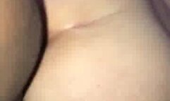 Wife has big orgasm with black bull while husband watches