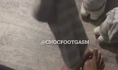 After work and gym feet