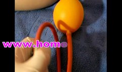 Enema with Ballon rectal tube Einlauf mit Ballondarmrohr