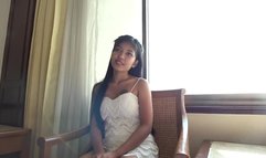 Thai girl with beautiful round ass blowjob and nice fuck