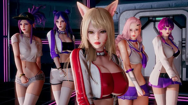 Strip Dance Porn - MMD] Dreamcatcher - SCREAM Strip Dance Ahri Akali Kaisa Evelynn Seraphine  KDA 3D Erotic Dance Porn Video