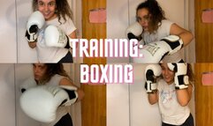 Sweat & Power: Intense Solo Boxing Drills & POV