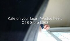 Kate on your face - Wedge heels