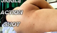 Nikki's Naked Brunette Booty Farting POV - Close-Up Ass Cheeks Spreading in Bed