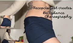 Recepcionist creats bellydance choreography