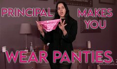 Principal Makes You A Sissy Student