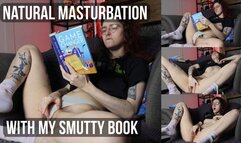 Natural masturbation whilst reading smut