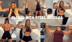 Blonde with steel muscles MP4