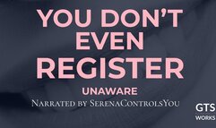 You Don't Even Register - Unaware Giantess POV - Real-Time Foot Close Calls - Directed Audio by GTS Works