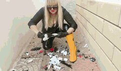 Sexy and cruel wellies MP4