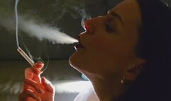 Lucky Strike and heavy Nose Exhales