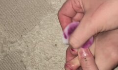 Painting My Toes On My Size 11 Feet