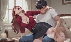 Tickling Fantasies #9B: Stepmom's Giggling Secret (Animated)