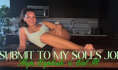 Submit to My Soles: Slap, Explode & Eat It JOI