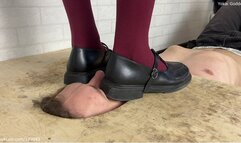 Rest My feet on slave's face and trample it