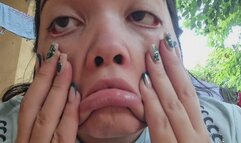 Out-of-shape face fetish