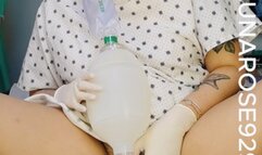 NAUGHTY PATIENT LUNA WITH HER AMBU BAG OXYGEN MASK I am all left alone due to the doctor had a emergency and I have a huge oxygen mask fetish and I notice the ambu bag and well I can’t help myself! Watch me pleasure myself with my white ambu bag...
