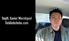 Snyft: Asian Cutie Xavier Gets His Feet Worshiped in the Car