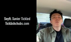 Snyft: Asian Cutie Xavier Gets His Feet Tickled in the Car