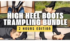 High Heel Boots Mega Compilation - 2 Hours of Relentless Face & Cock Trampling Animation