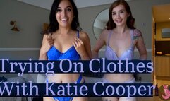 Trying On Clothes With Katie Cooper