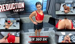 Reduction Fantasy - Sahrye - Pov - Gentle Giantess - Shrinking - VR 360 - 8K