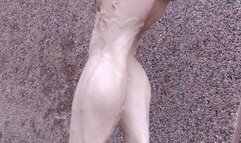 Flip flops flexing hard