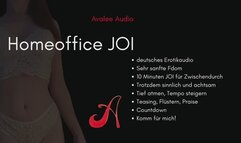 Homeoffice JOI | Avalee Audio | German | Soft Fdom | Sensual | Countdown | Erotikaudio für hart arbeitende Männer, die mal eine kleine versaute Pause brauchen