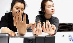 4K ERER XINGGAN shows off his hands