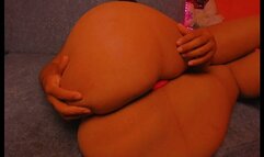Milf missionary ass spread and masturbation
