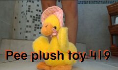 Pee plush toy 419