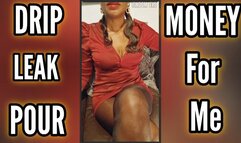 Dripping Leaking Pouring Money for Me POV (Wallet Drain, Draining)