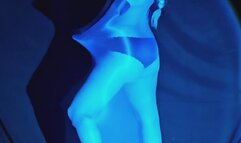 [Tease] Bodystocking Fetish - Fully Encased and Moving Inside