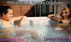 POV HotTub Sneaky Orgasms