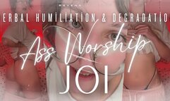 Verbal Humiliation & Degradation Ass Worship JOI — You’re Such A Dumb Bitch