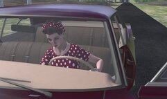 1967 Chevrolet Impala Cranking Template - Elaina in Espadrille Flats 1080p
