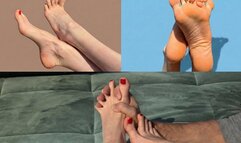 Bratty Foot Fetish Tease