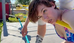 Tessa and Beckie KO Battle